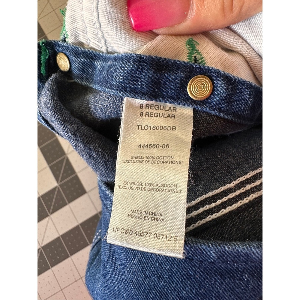 Liberty Overalls Blue Denim Bib Overalls Painter Workwear Size Medium Vintage - Picture 11 of 16